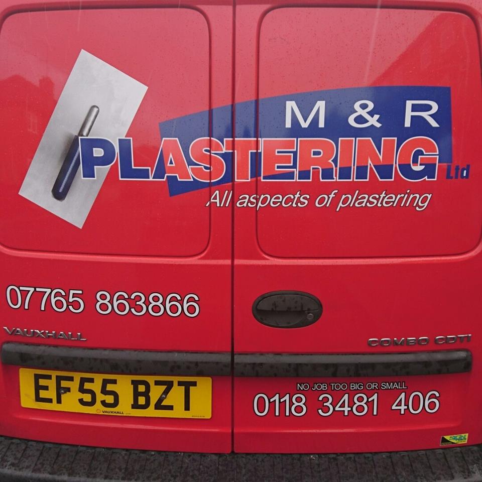 The Plastering Work Van dont look any further than m & r for a plasterer in reading